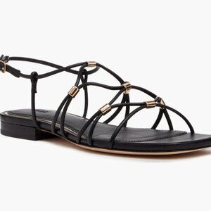 PAIGE Aurora Ankle Strap Sandal Black 7.5 BRAND NEW